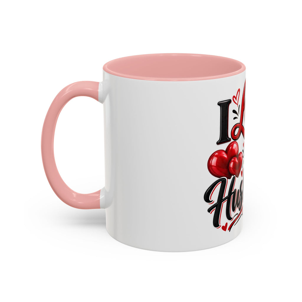 I Love My Husband Accent Coffee Mug – Romantic Valentine’s Day Gift