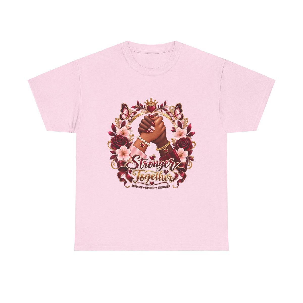 Stronger Together Floral Tee