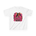 Birthday Girl Kids Tee — Pink Balloons & Crown Birthday Shirt