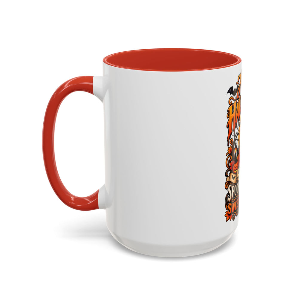 Happy Halloween Coffee Mug — 'Spooks, Treats and Sweet Memories' Accent Mug
