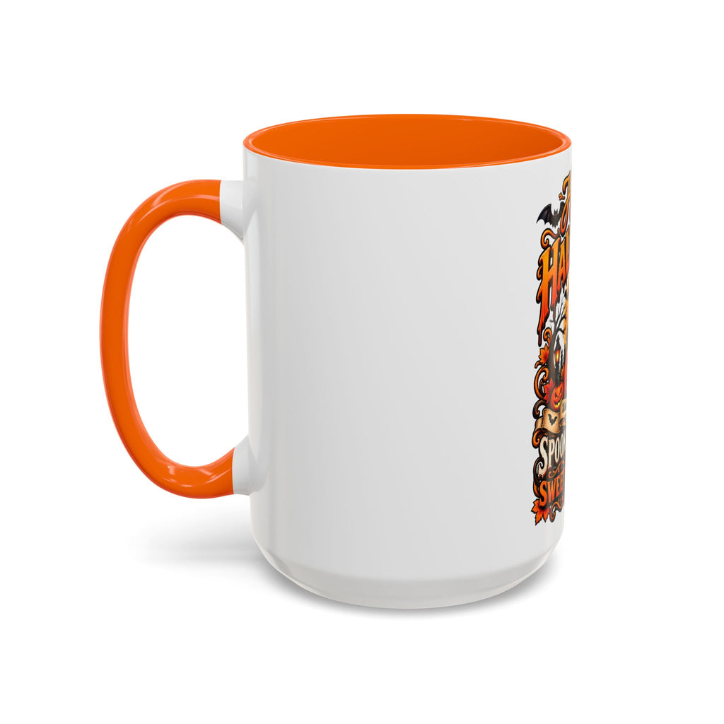 Happy Halloween Coffee Mug — 'Spooks, Treats and Sweet Memories' Accent Mug