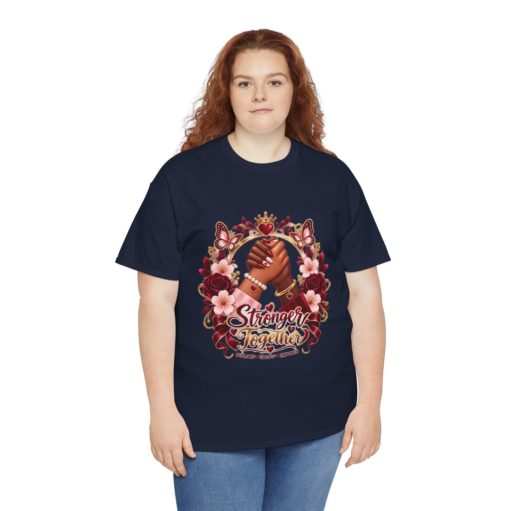 Stronger Together Floral Tee