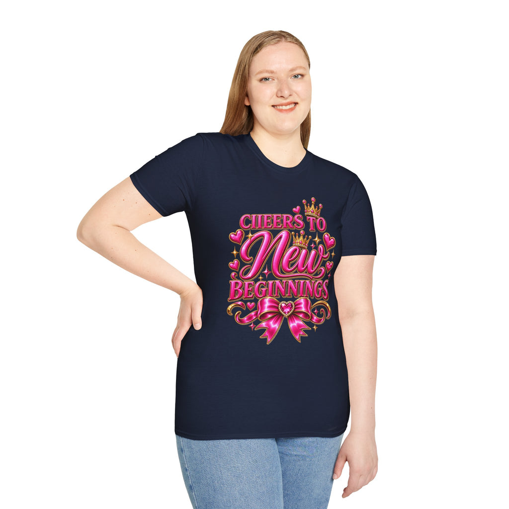 Cheers to New Beginnings T-Shirt