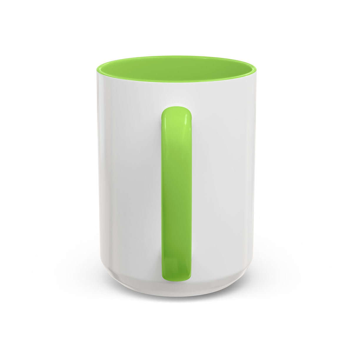 Love You Mom Green Butterfly Heart Mug (11oz & 15oz)
