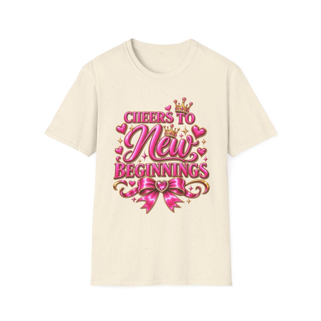 Cheers to New Beginnings T-Shirt