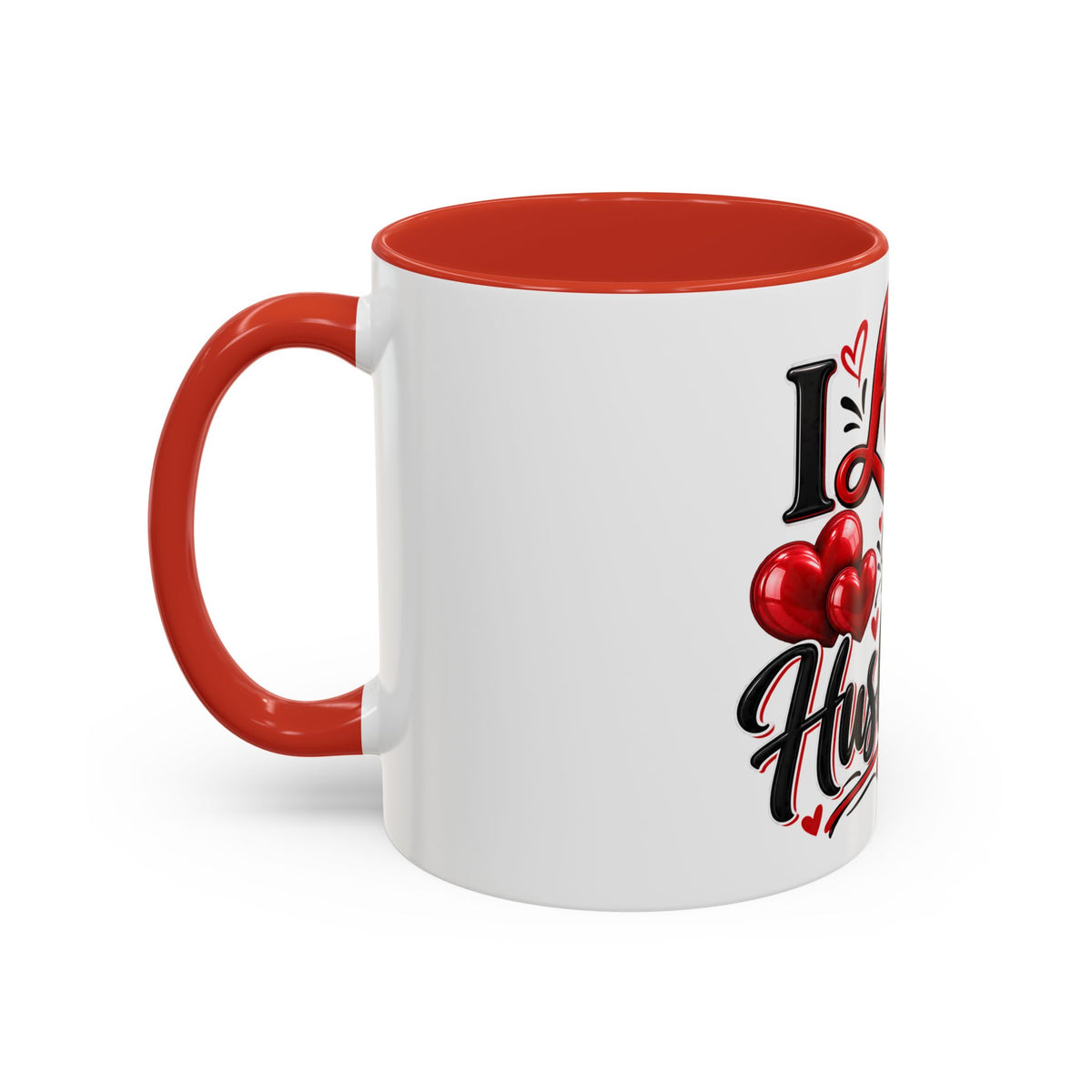 I Love My Husband Accent Coffee Mug – Romantic Valentine’s Day Gift