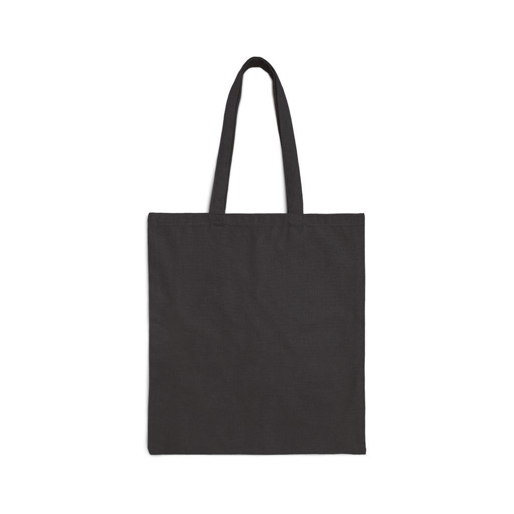 Halloween Ghost & Cats Cotton Tote Bag — "Happy Halloween" Trick-or-Treat Canvas Shopper
