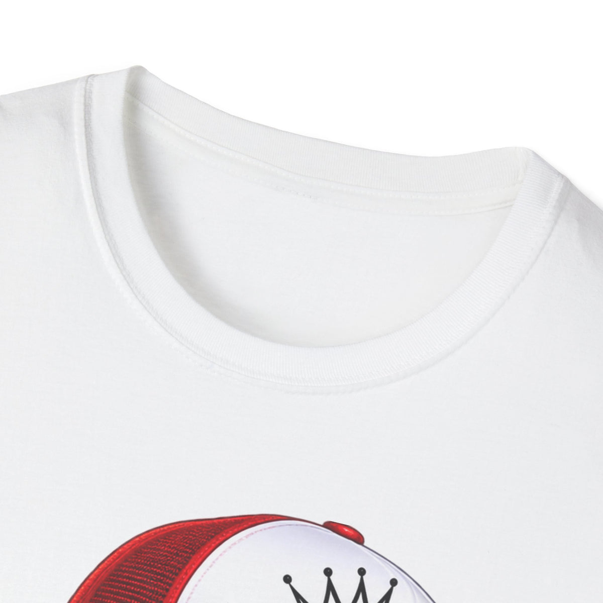 Queen Trucker Hat Graphic Tee — Bold Afrocentric 'Queen' Design