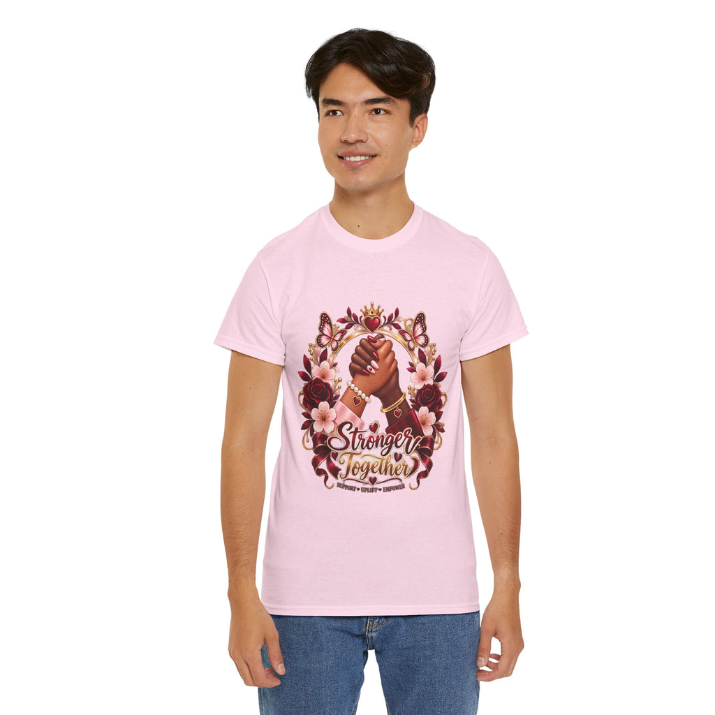 Stronger Together Floral Tee