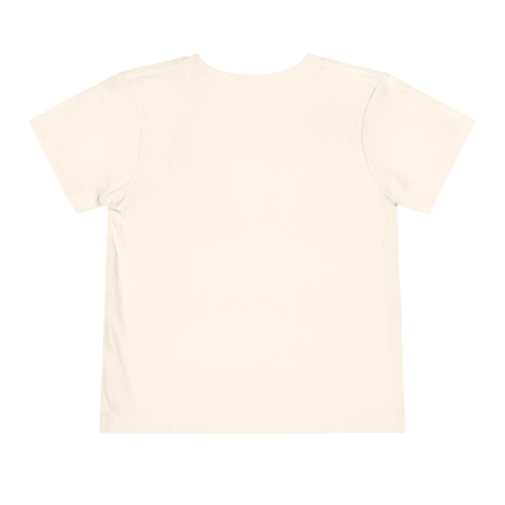 Toddler Tee — "Little Boy Big Dreams" Blue Sports Graphic