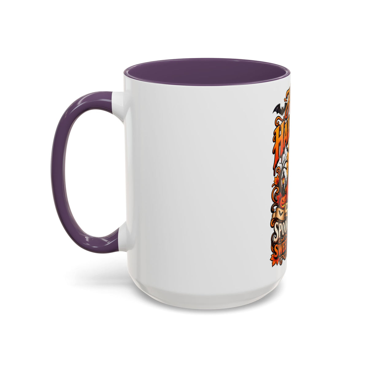 Happy Halloween Coffee Mug — 'Spooks, Treats and Sweet Memories' Accent Mug