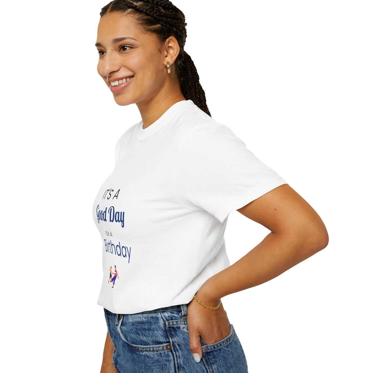 Birthday Graphic T-Shirt - "It's a Good Day for a Birthday"