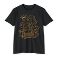 Little Miss Trouble Graphic T-Shirt — Leopard Crown Lip Print