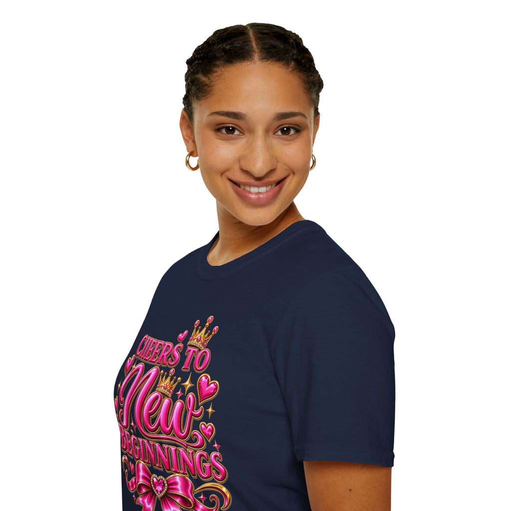 Cheers to New Beginnings T-Shirt