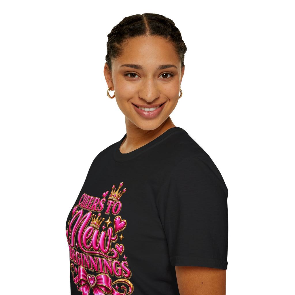 Cheers to New Beginnings T-Shirt