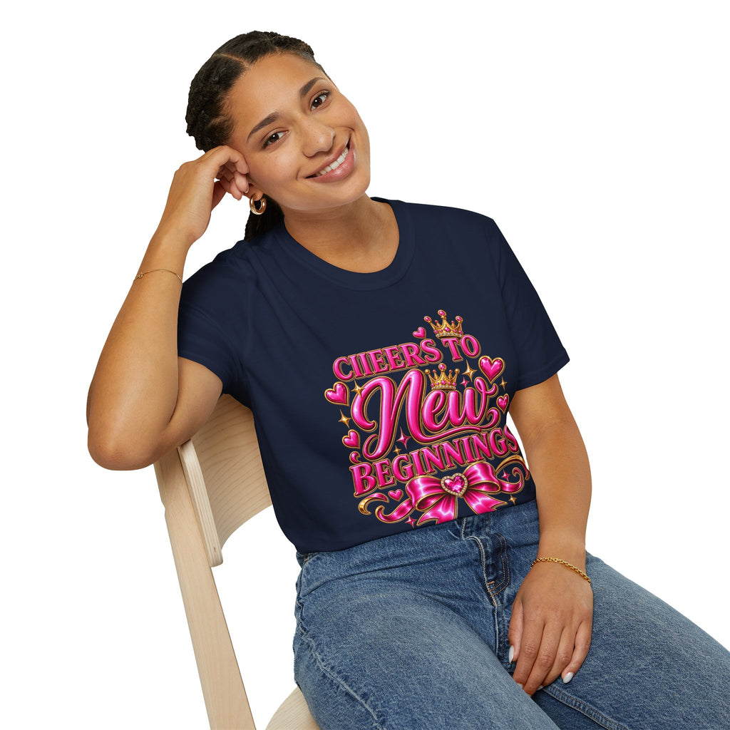Cheers to New Beginnings T-Shirt