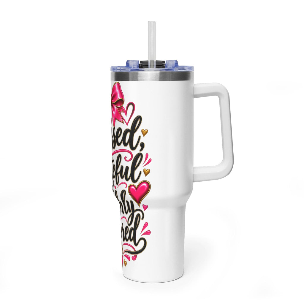 Blessed Grateful Highly Favored 40oz Tumbler