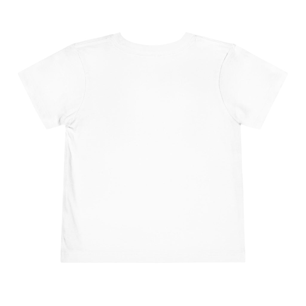 Toddler Tee — "Little Boy Big Dreams" Blue Sports Graphic