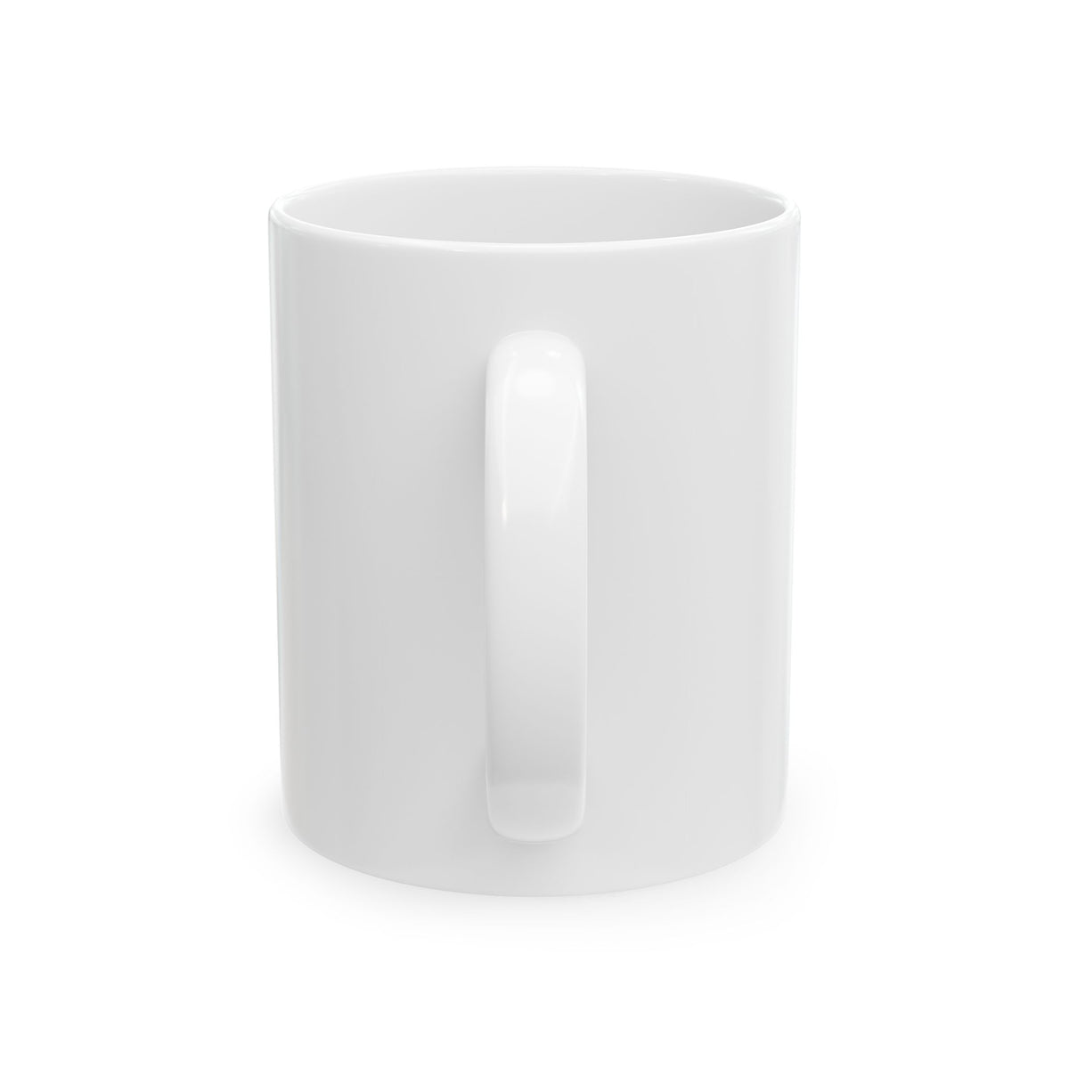 Love Hearts Ceramic Mug — Pink Leopard Heart Design (11oz & 15oz)