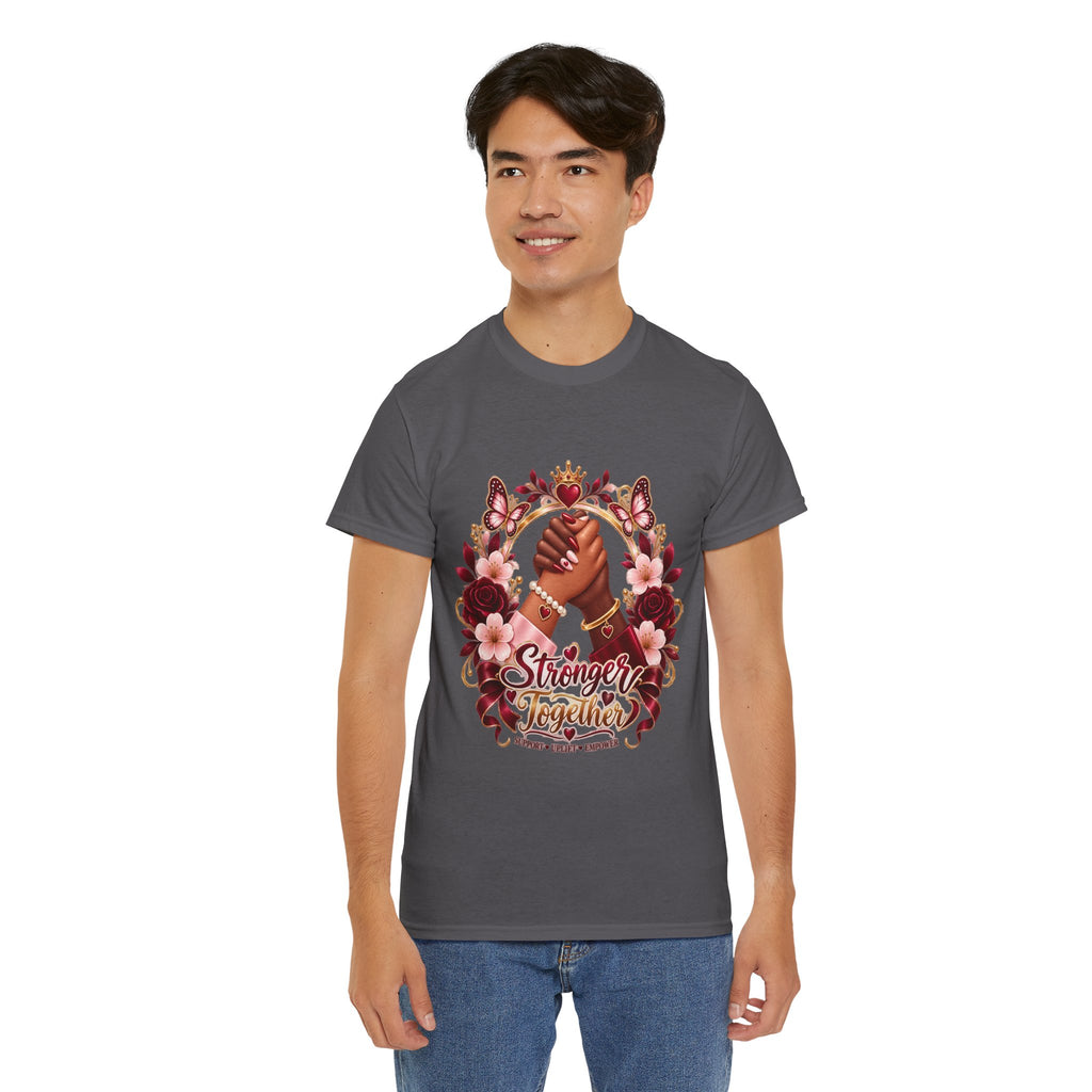 Stronger Together Floral Tee