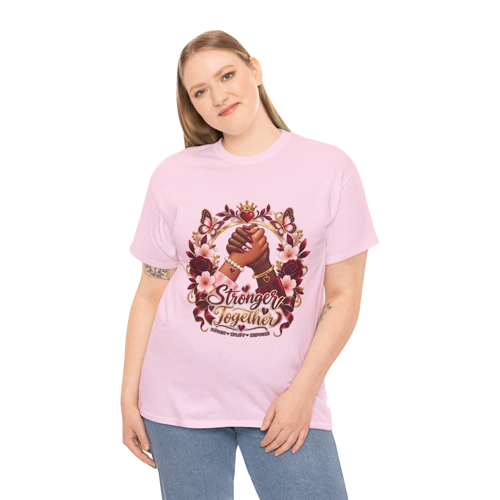 Stronger Together Floral Tee