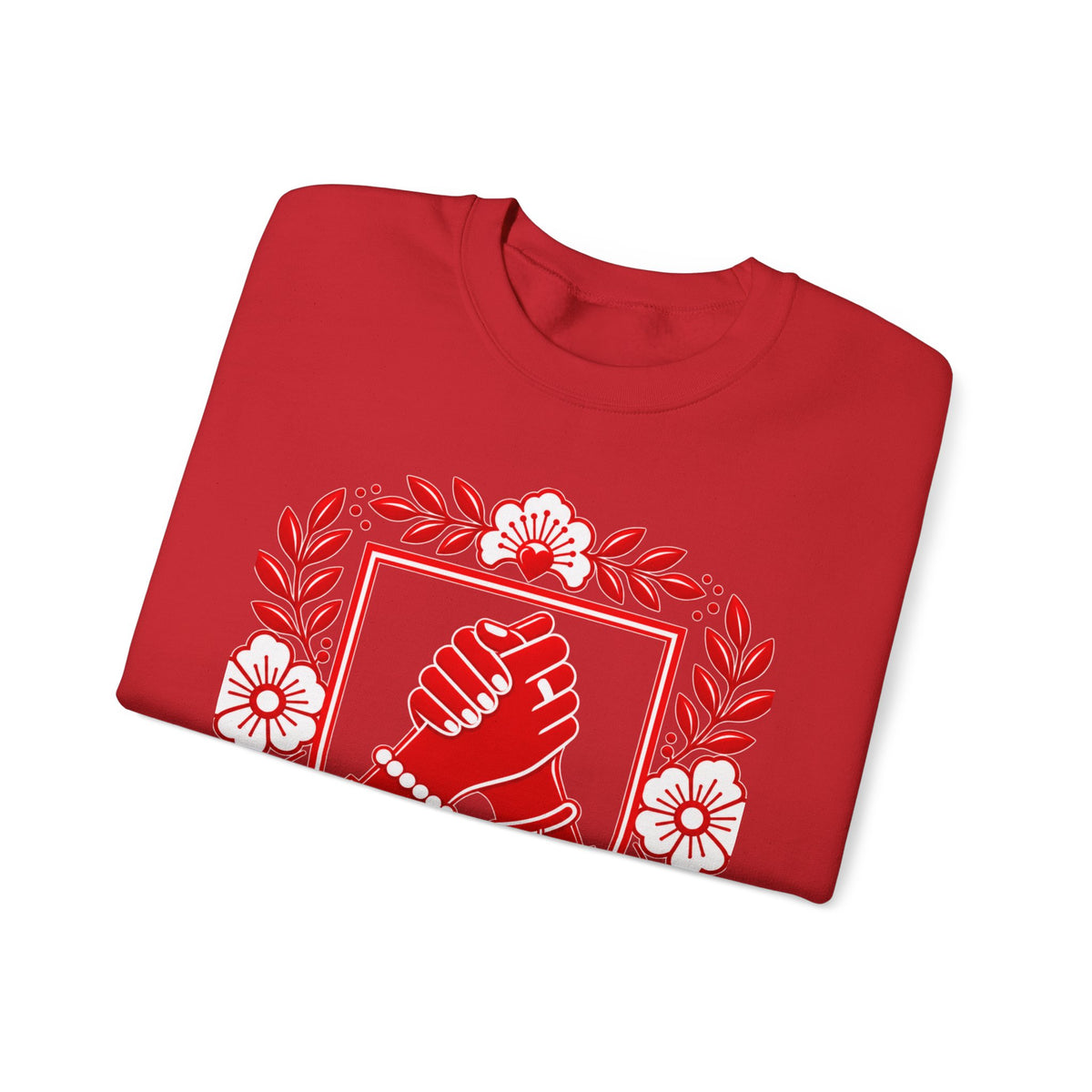 We Rise Together Crewneck Sweatshirt — Solidarity Graphic Sweatshirt