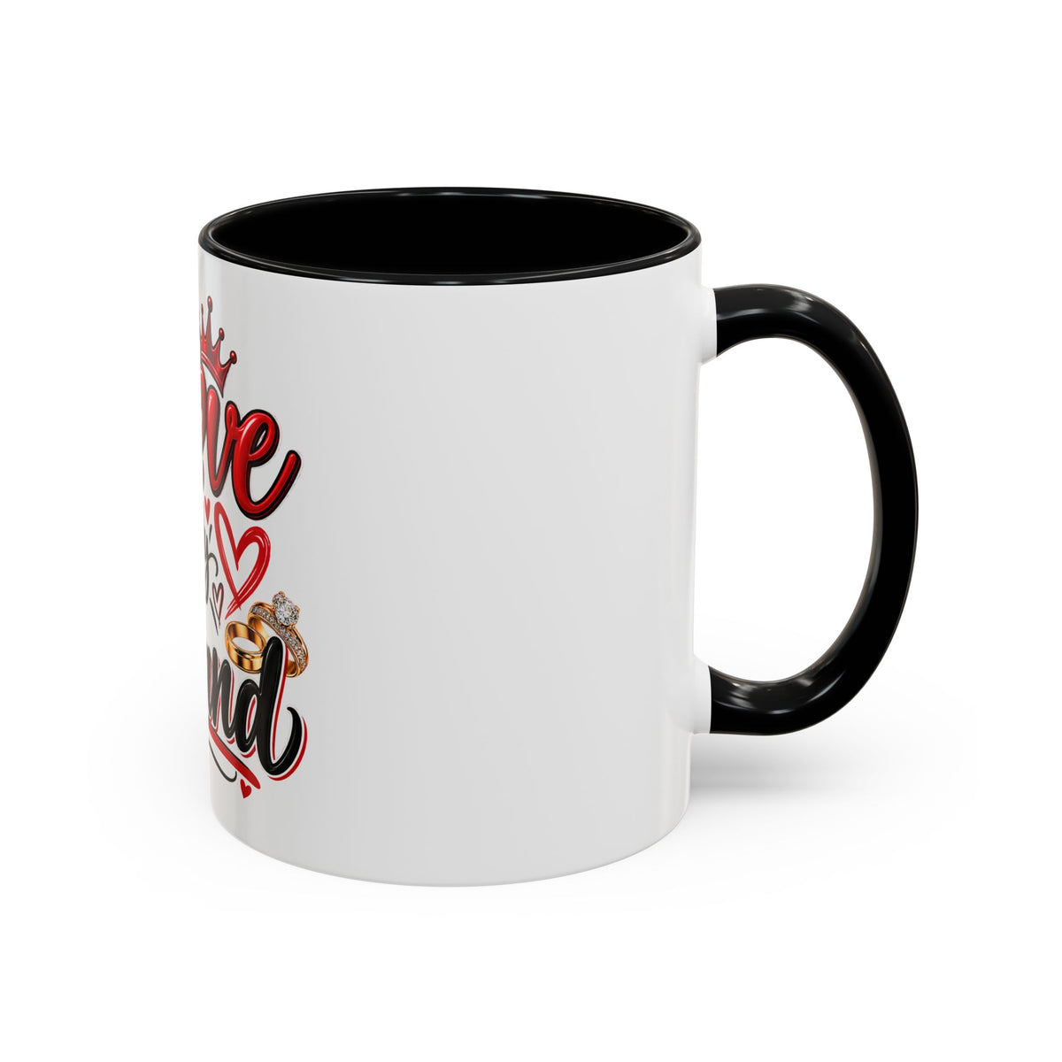 I Love My Husband Accent Coffee Mug – Romantic Valentine’s Day Gift