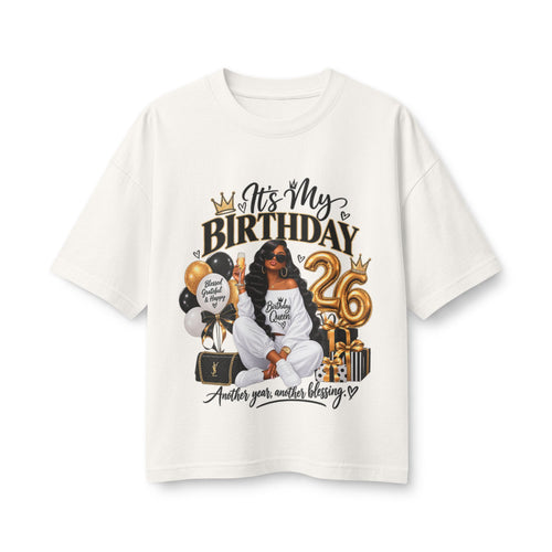 Birthday Queen Tee — "It's My Birthday" 26th Celebration Shirt