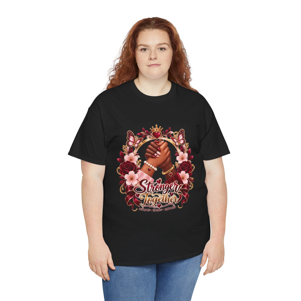 Stronger Together Floral Tee
