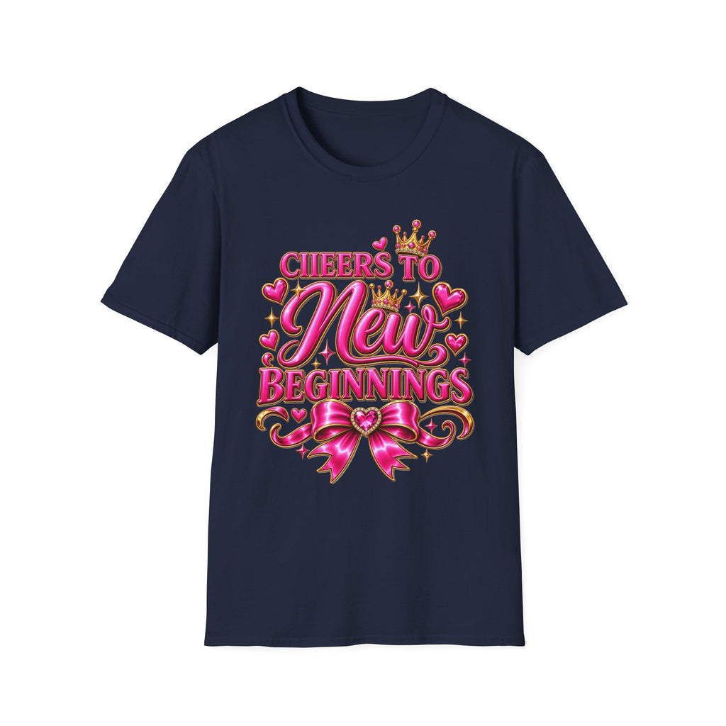 Cheers to New Beginnings T-Shirt