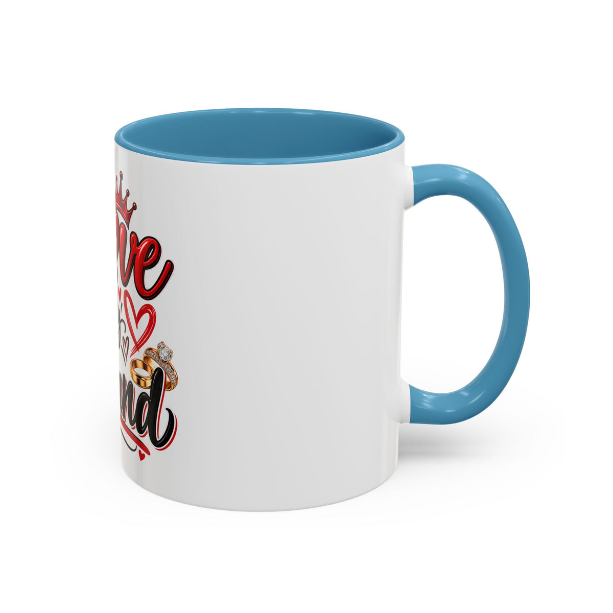 I Love My Husband Accent Coffee Mug – Romantic Valentine’s Day Gift