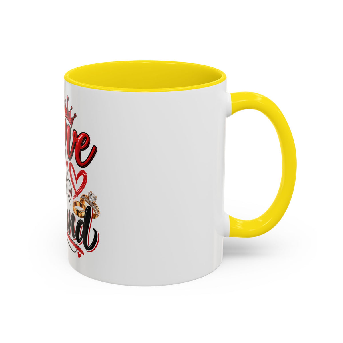 I Love My Husband Accent Coffee Mug – Romantic Valentine’s Day Gift