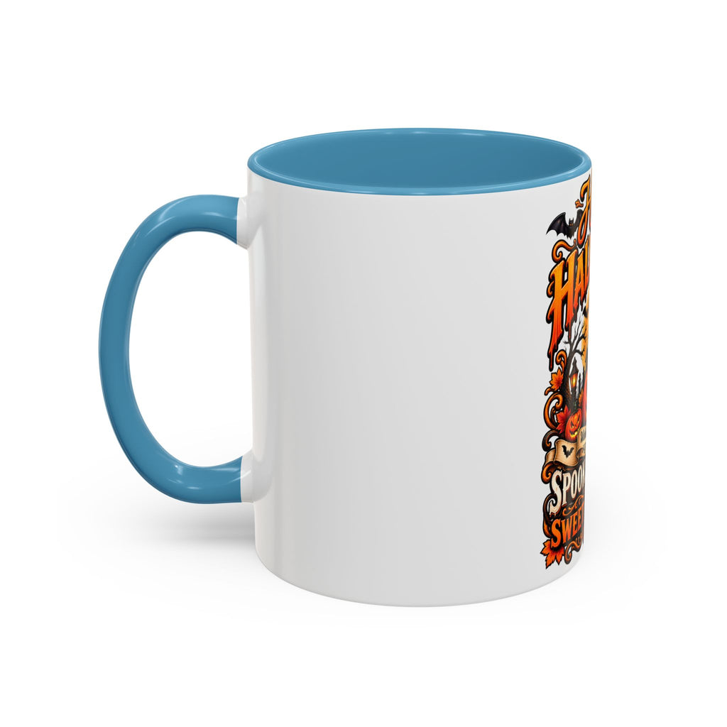 Happy Halloween Coffee Mug — 'Spooks, Treats and Sweet Memories' Accent Mug