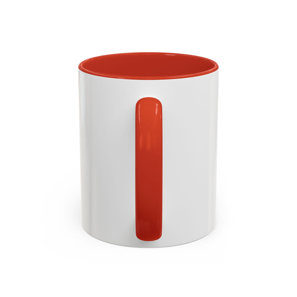 Love Heart Accent Coffee Mug — Red Leopard Floral Valentine Gift (11/15 oz)