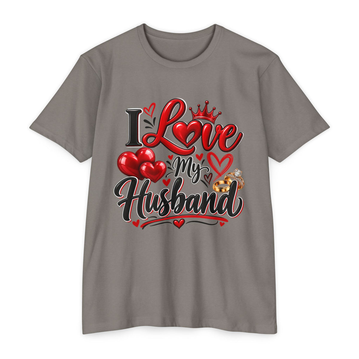 I Love My Husband T-Shirt — Romantic Valentine's Day Tee for Wives