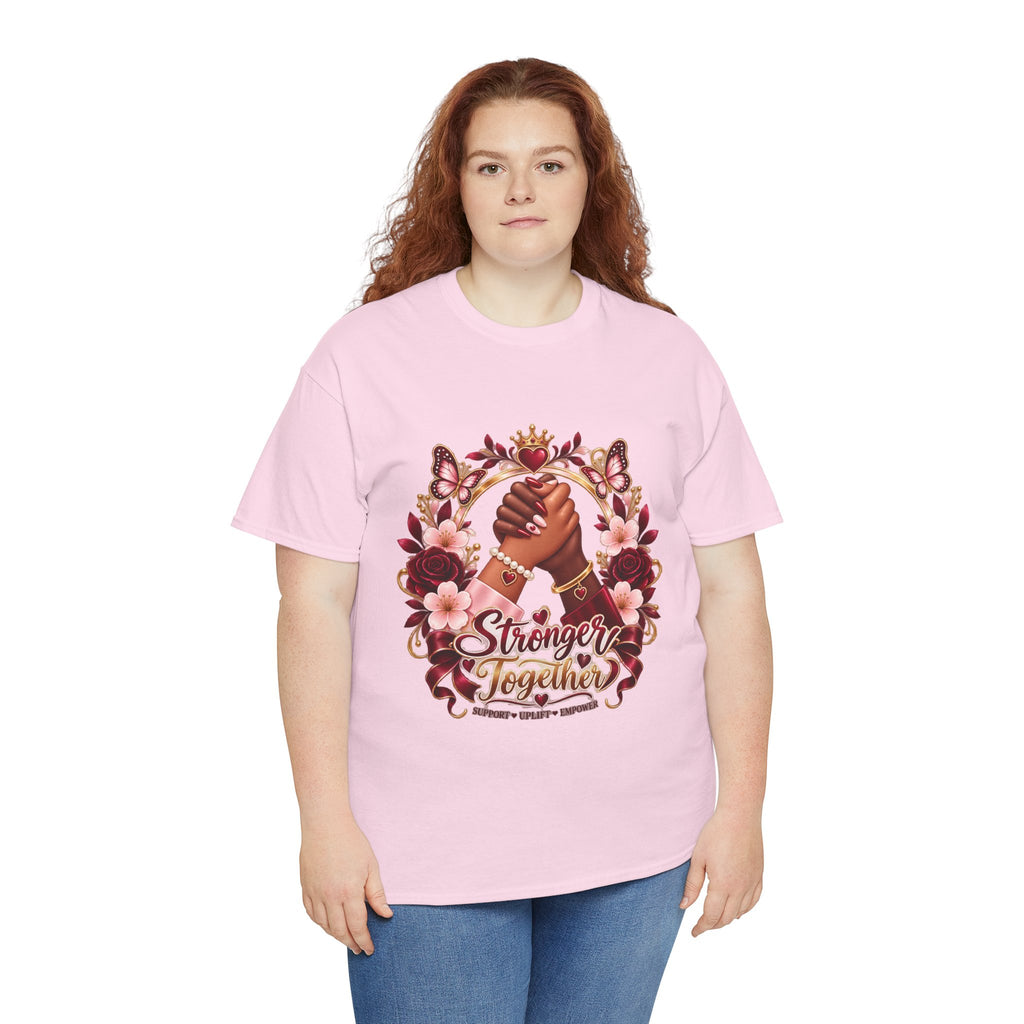 Stronger Together Floral Tee