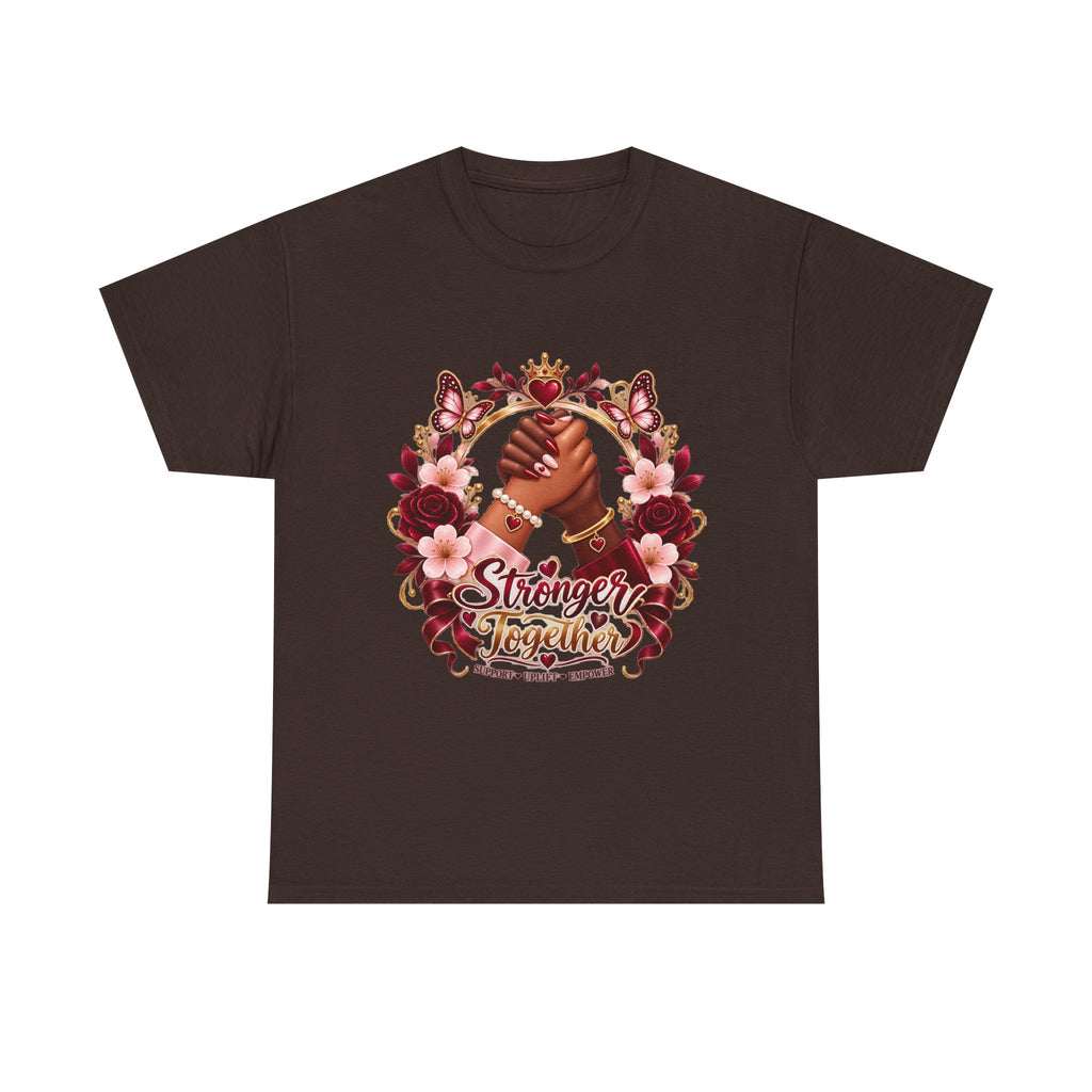Stronger Together Floral Tee