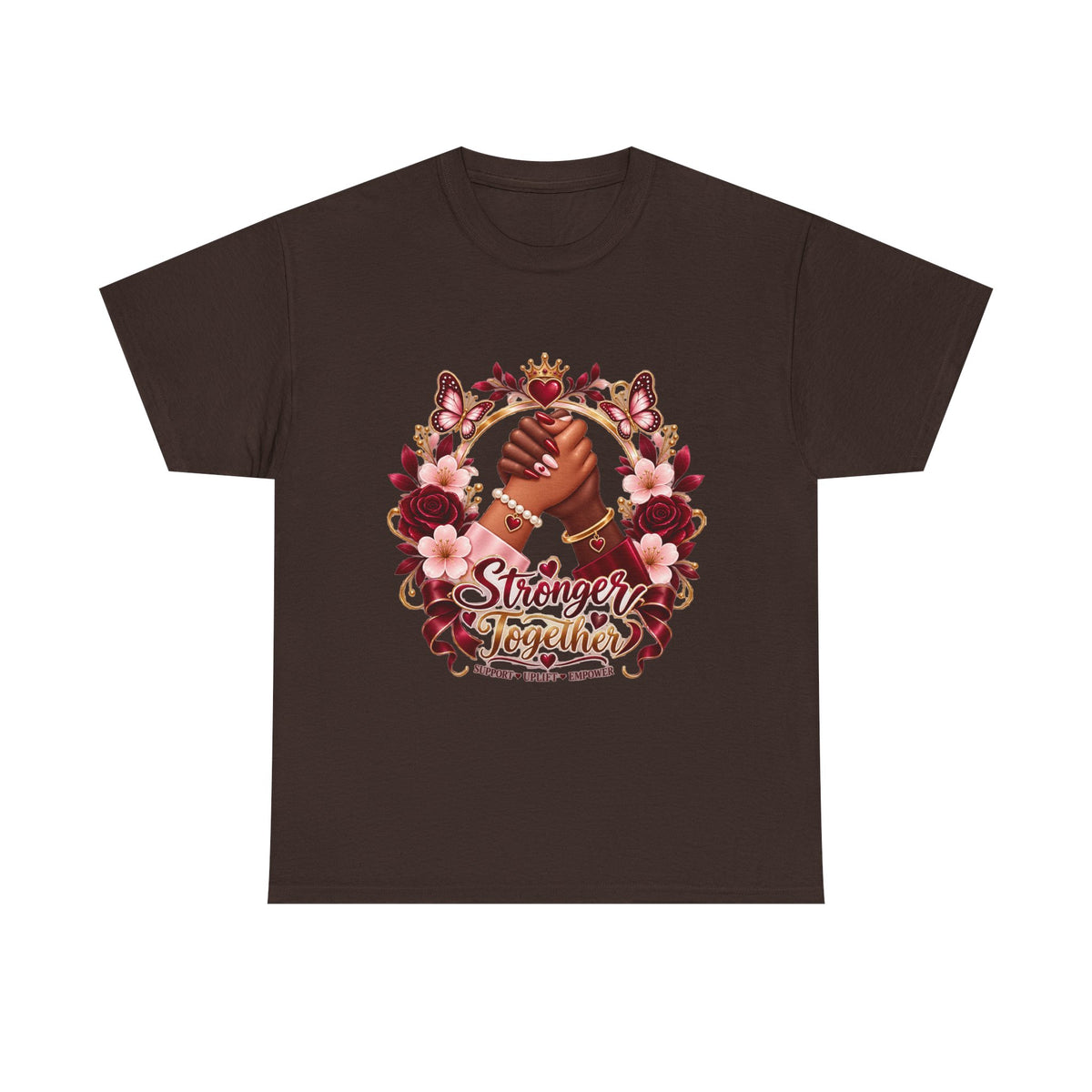 Stronger Together Floral Tee