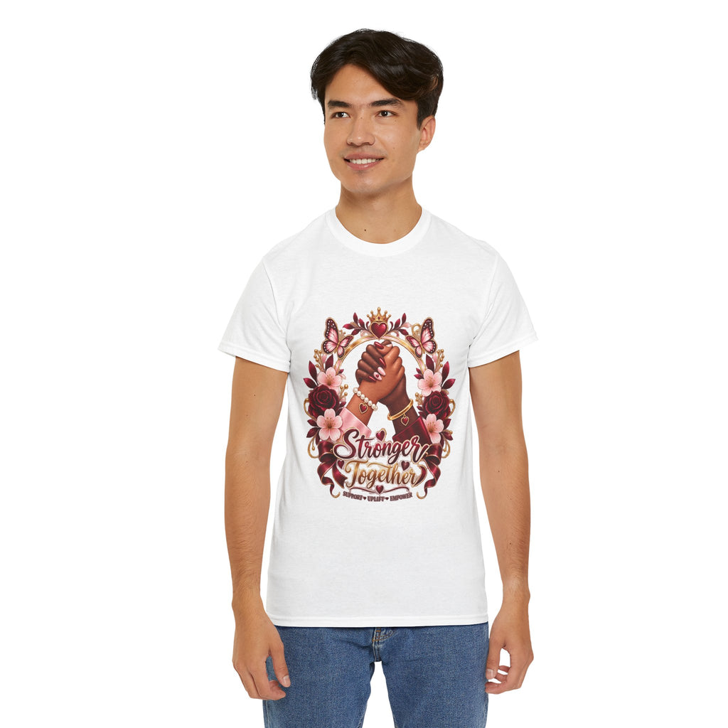 Stronger Together Floral Tee