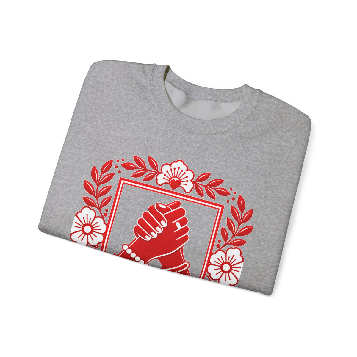 We Rise Together Crewneck Sweatshirt — Solidarity Graphic Sweatshirt