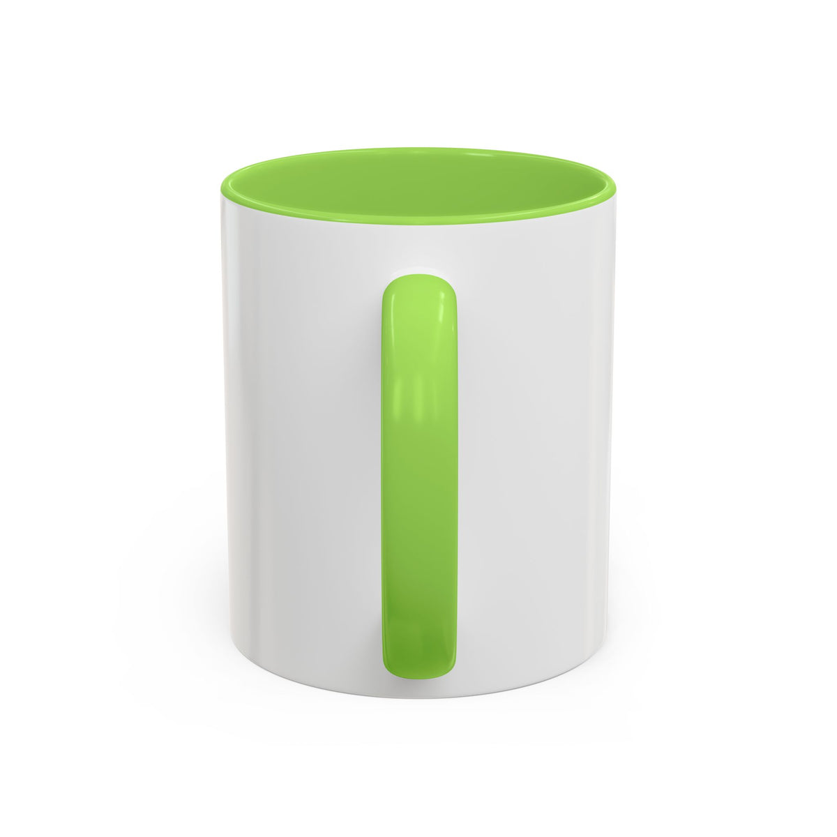 Love You Mom Green Butterfly Heart Mug (11oz & 15oz)