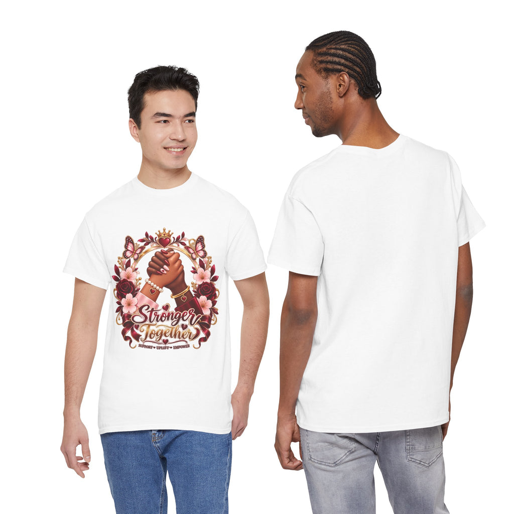Stronger Together Floral Tee