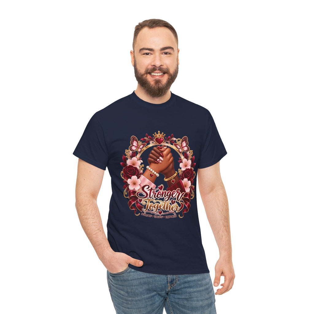 Stronger Together Floral Tee