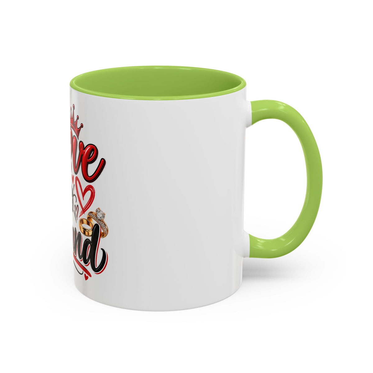 I Love My Husband Accent Coffee Mug – Romantic Valentine’s Day Gift