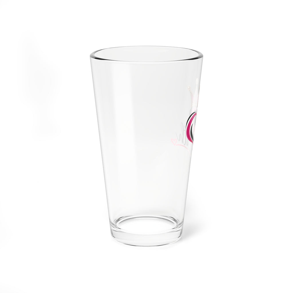 Faith Heart Crown 16oz Mixing Glass