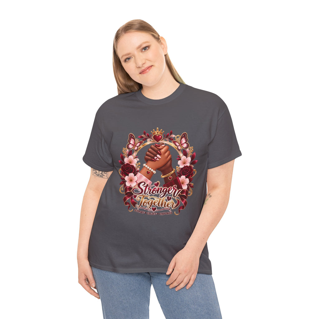 Stronger Together Floral Tee