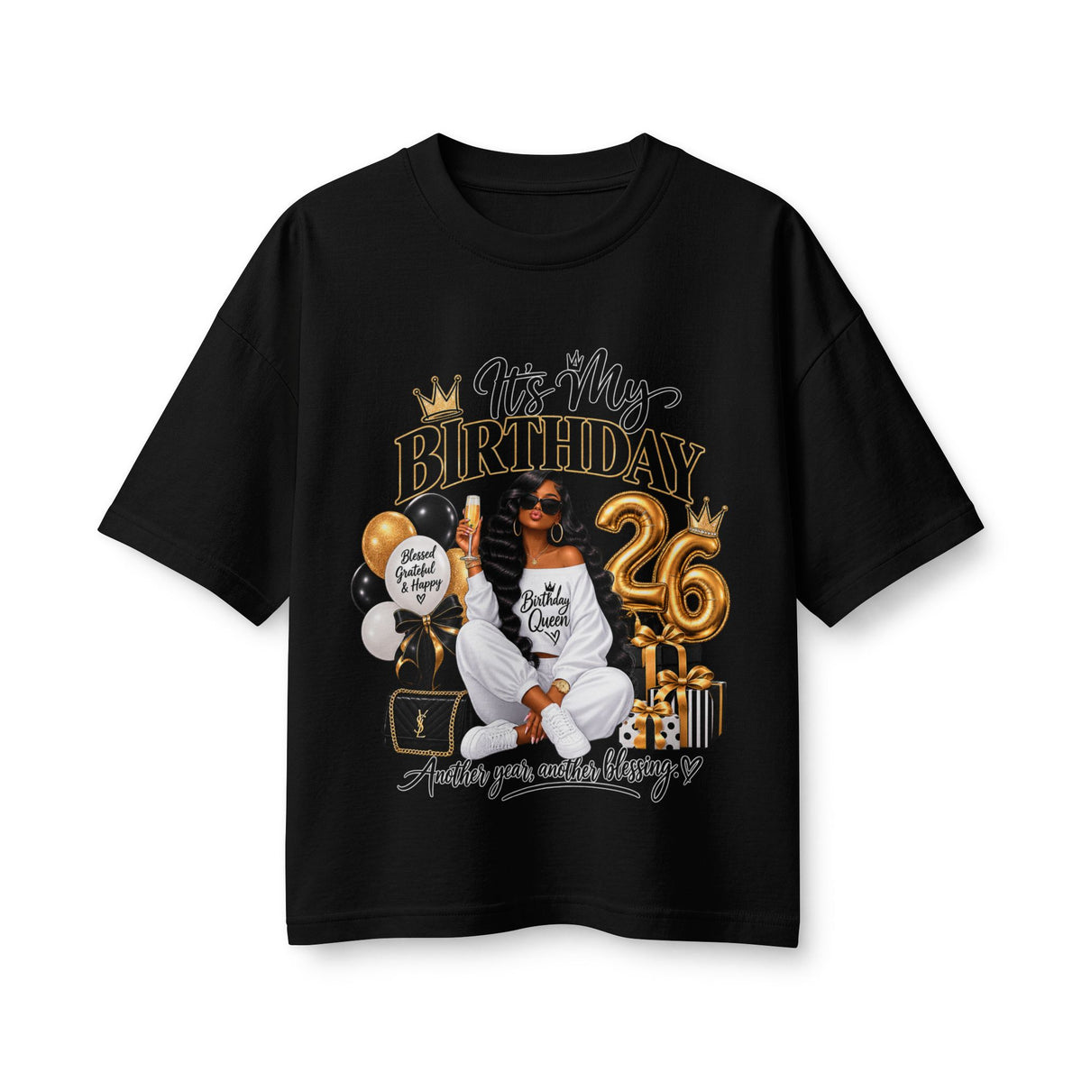 Birthday Queen Tee — "It's My Birthday" 26th Celebration Shirt