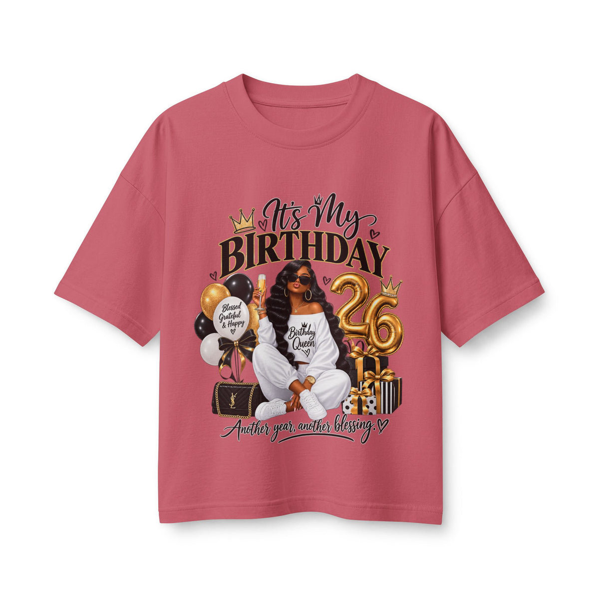 Birthday Queen Tee — "It's My Birthday" 26th Celebration Shirt