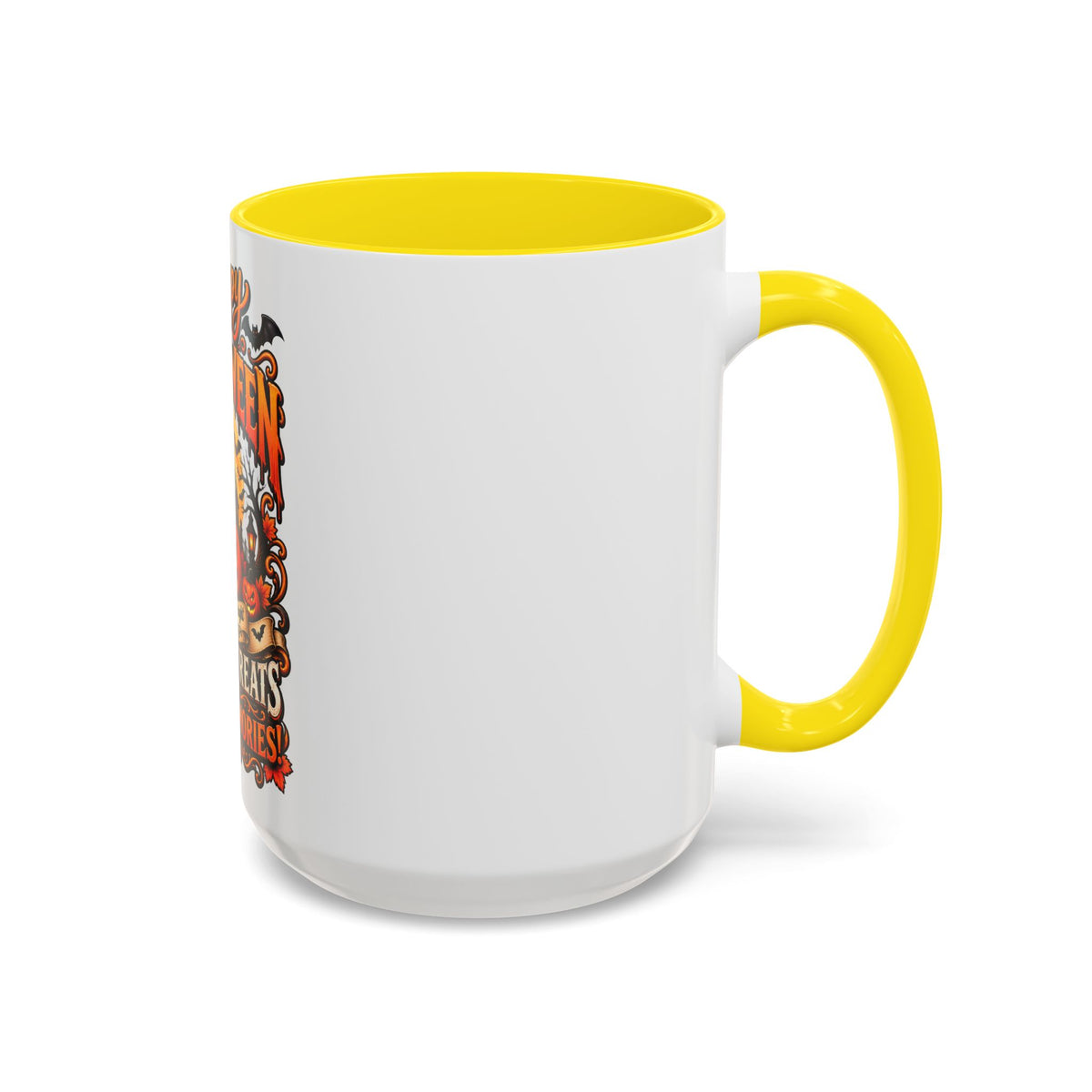 Happy Halloween Coffee Mug — 'Spooks, Treats and Sweet Memories' Accent Mug