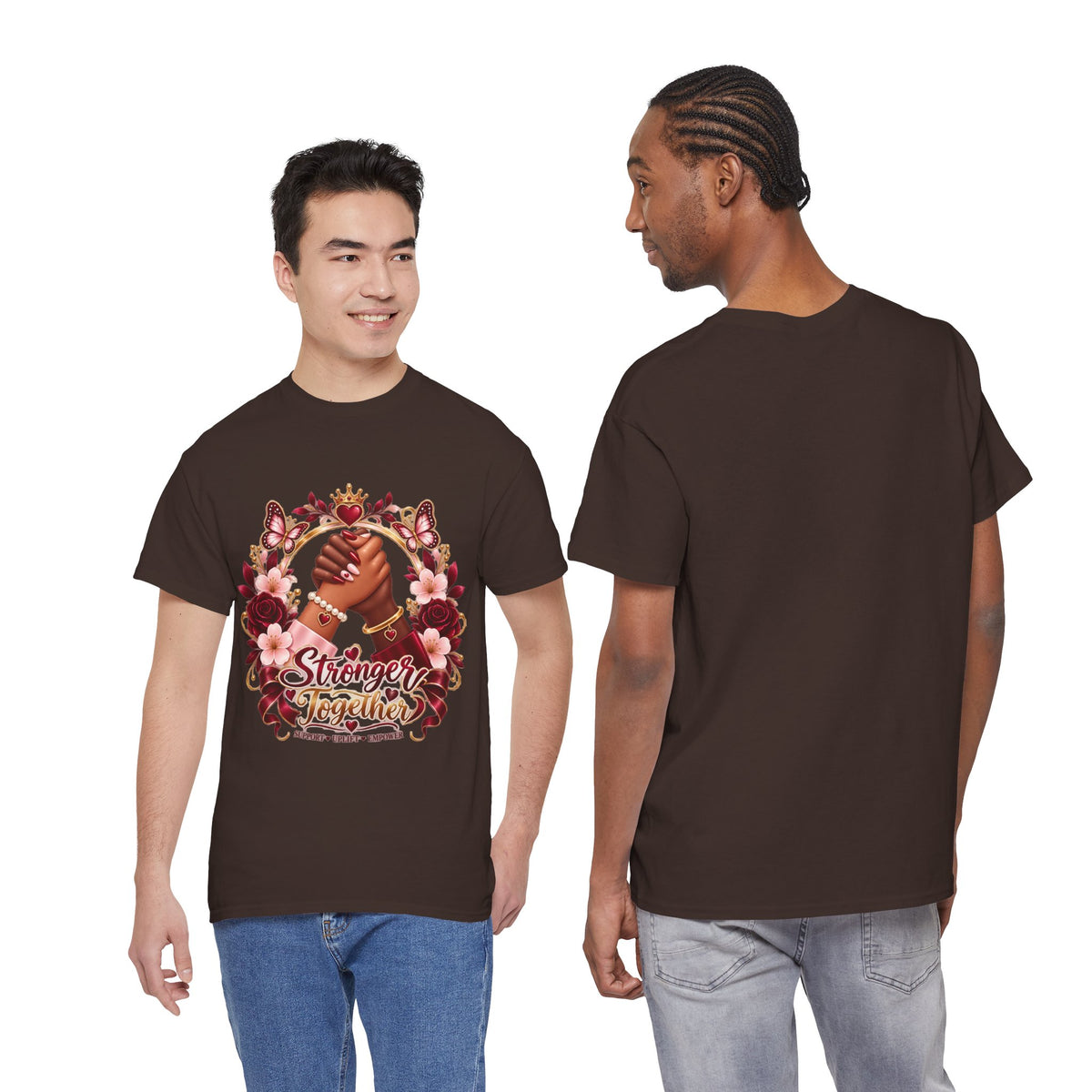 Stronger Together Floral Tee